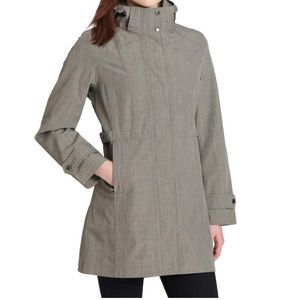 Trench coat waterproof rain jacket